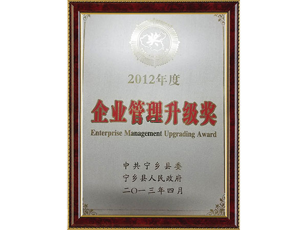 2012企業管理提升獎